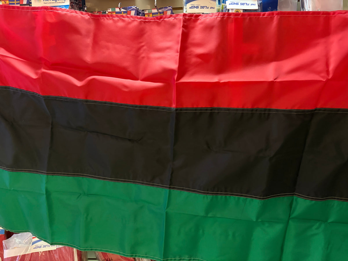 Pan African Flag 36x72 inch Nylon