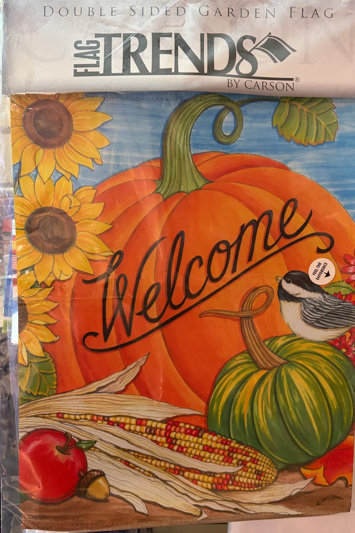 Autumn Banner 12x18 inch
