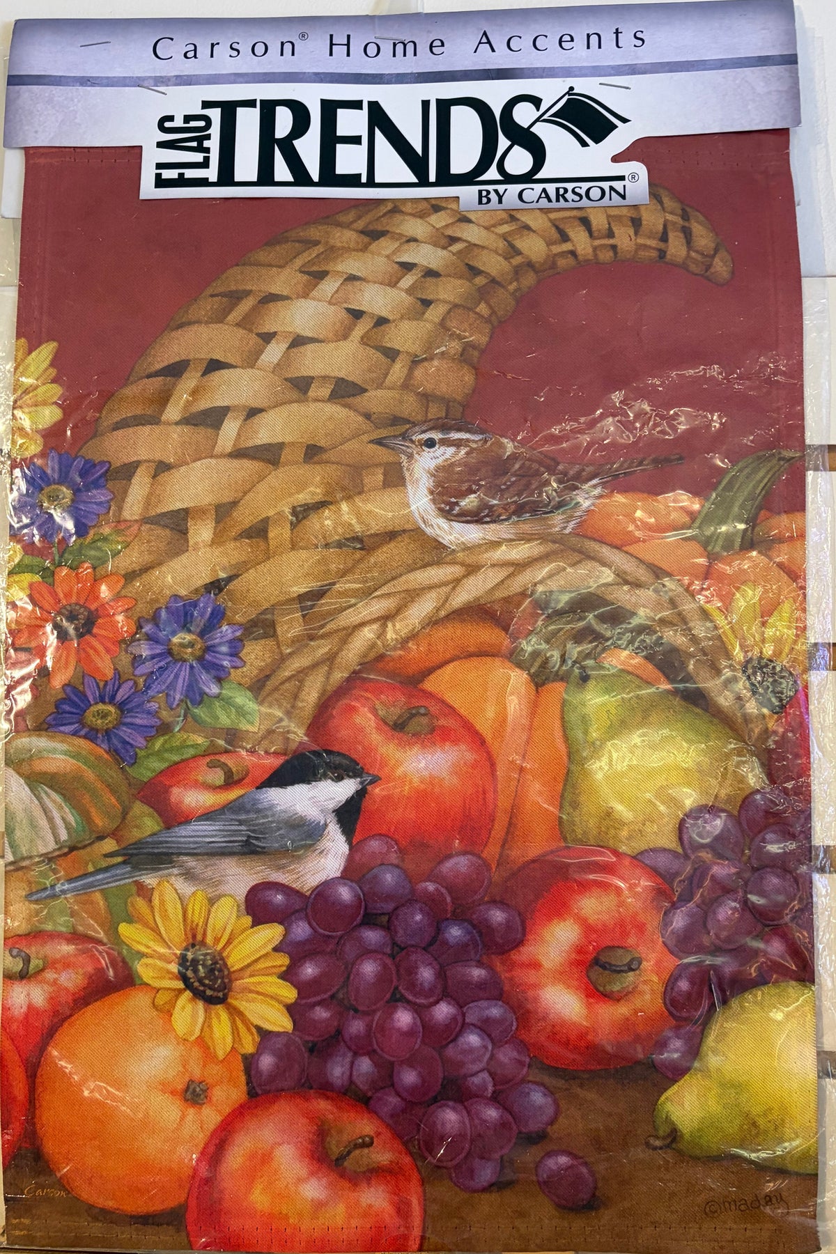 Harvest 12x18 inch Banner