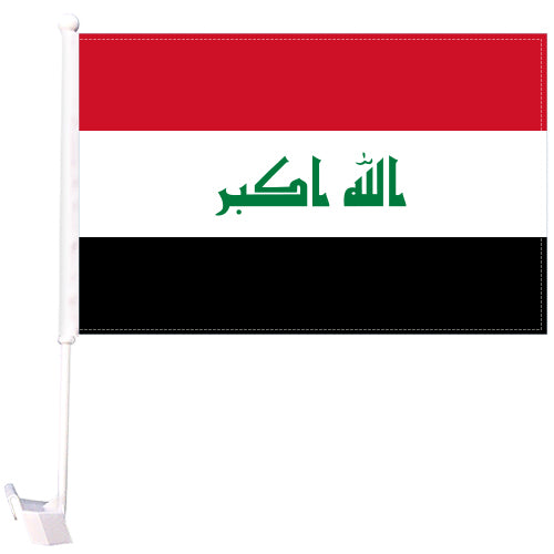 Iraq Car Flag