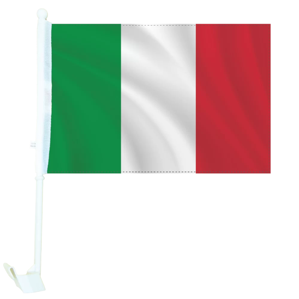 Italy Car flag