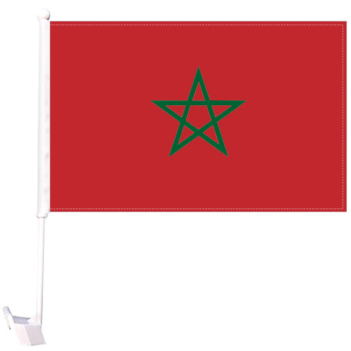 Morroco Car Flag