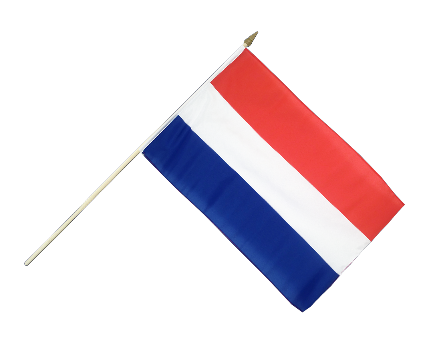 Netherlands 12x18 inch Polyester Stick Flag