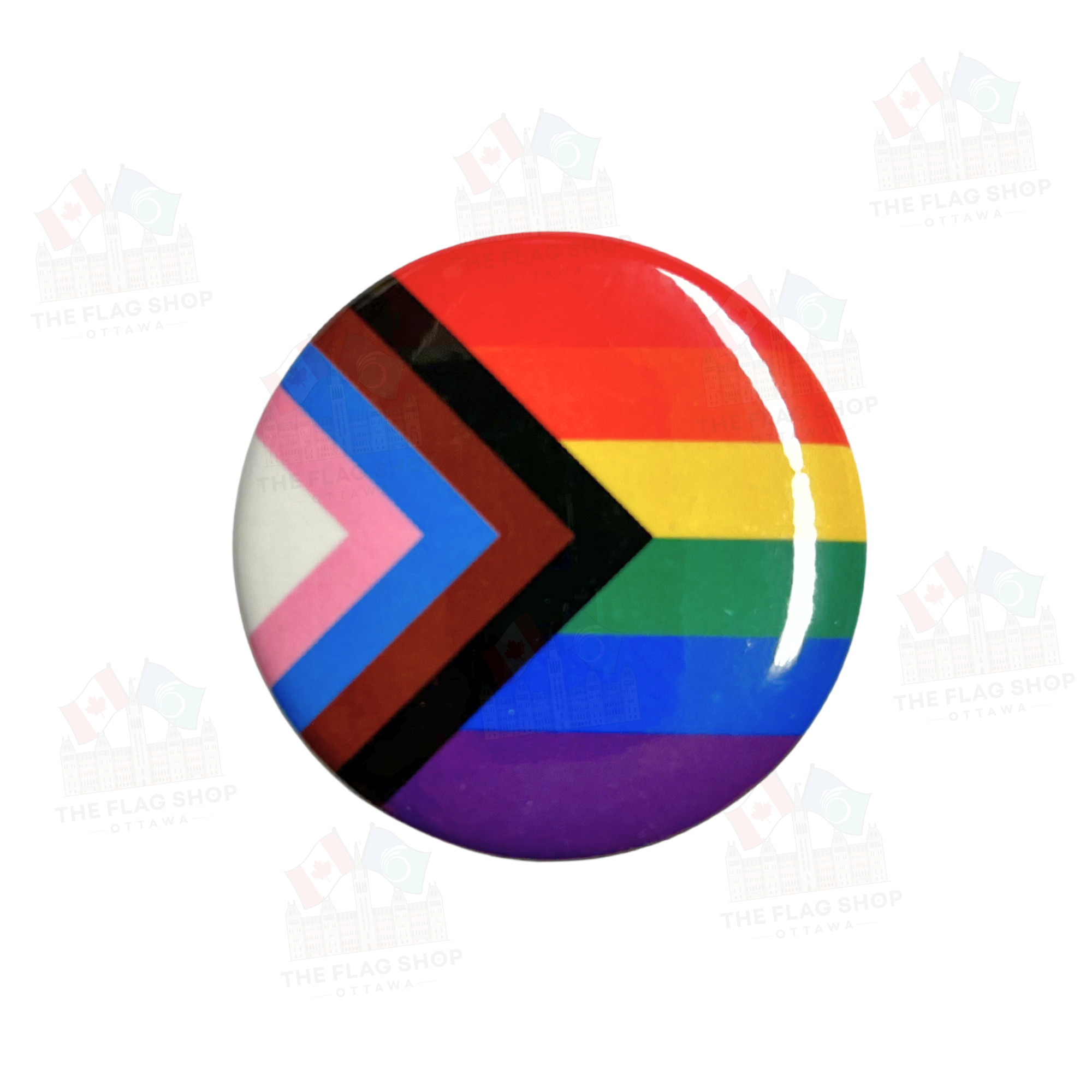 Progressive Pride Button