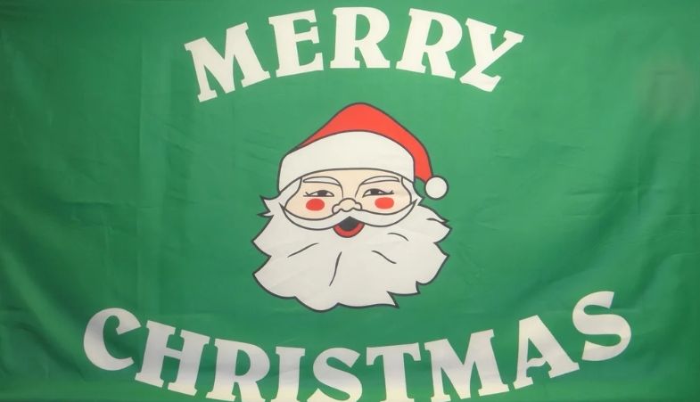 Merry Christmas 36x60 inch Polyester Flag