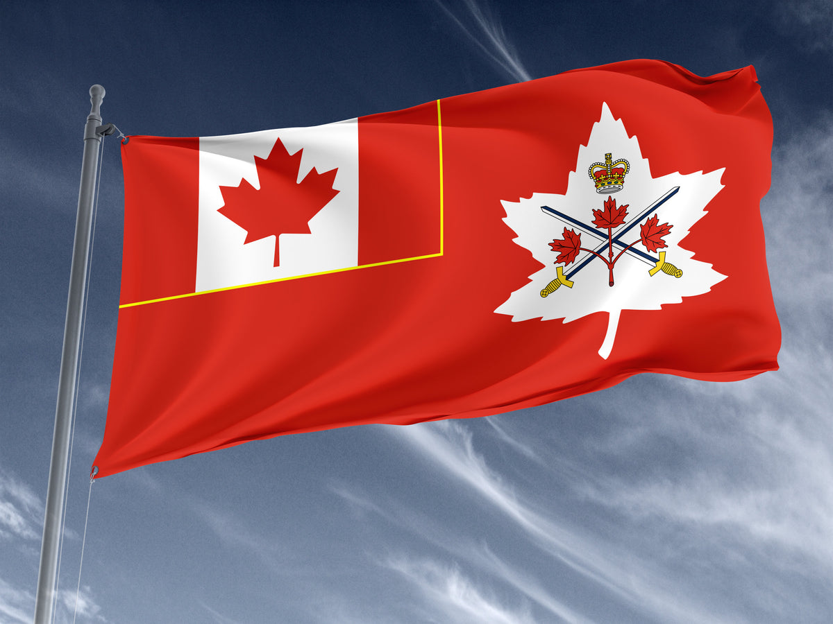 The Canadian Army flag AUTHORIZED SALES ONLY