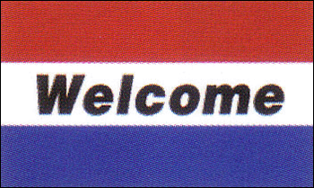 WELCOME FLAG