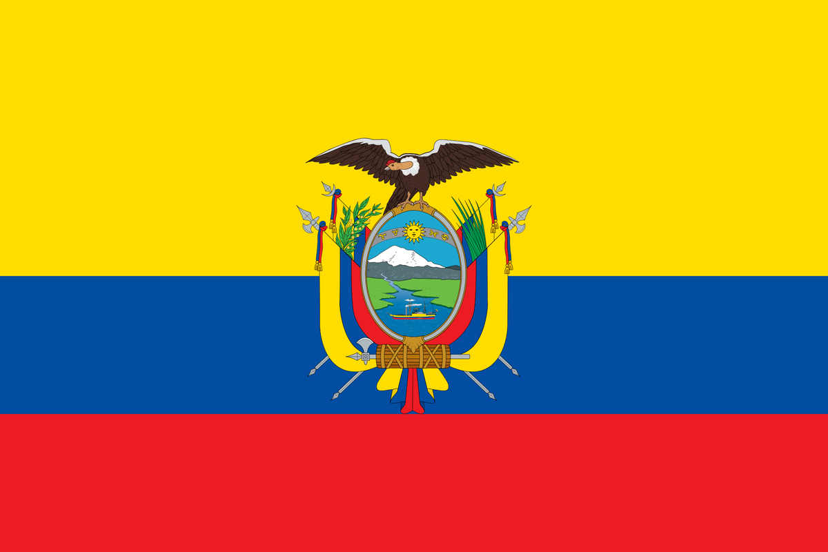 Ecuador flag 36X60 INCH
