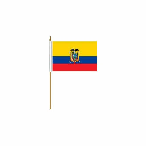 Ecuador 12X18 STICK flag