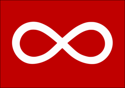 Metis Flag (Red) Metis( Blue)