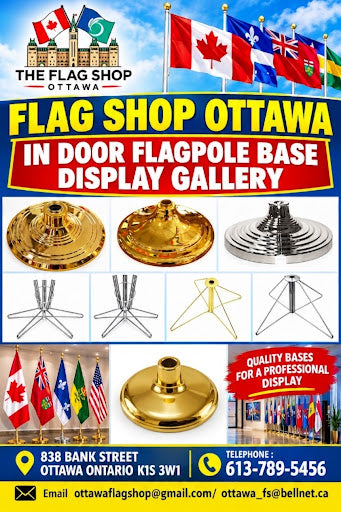 FLAGPOLE BASES FOR INDOOR