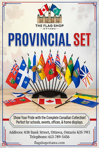 Provincial Set (14 Flags including Canada)