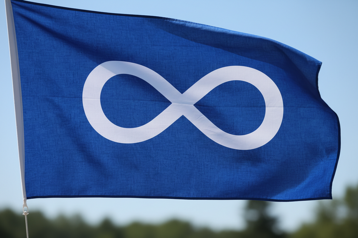 Metis Flag (Red) Metis( Blue)