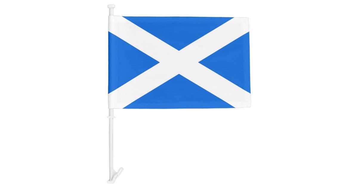 Scotland Car Flag