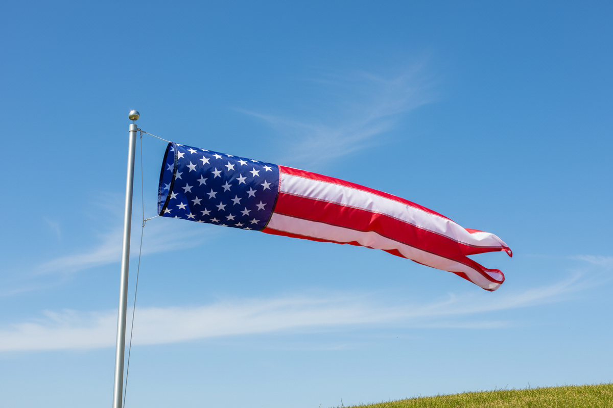 USA Windsock 60 Inch